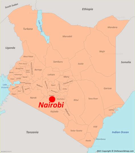 where is nairobi located.